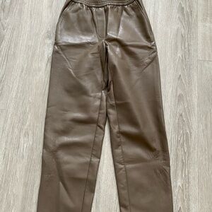 Wilfred Faux Leather Pants